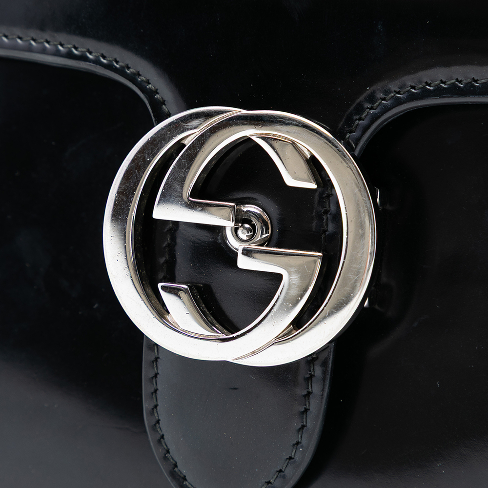 Pre-Loved Gucci Small Polished Calfskin Interlocking G Dollar Crossbody - Picture 5 of 7